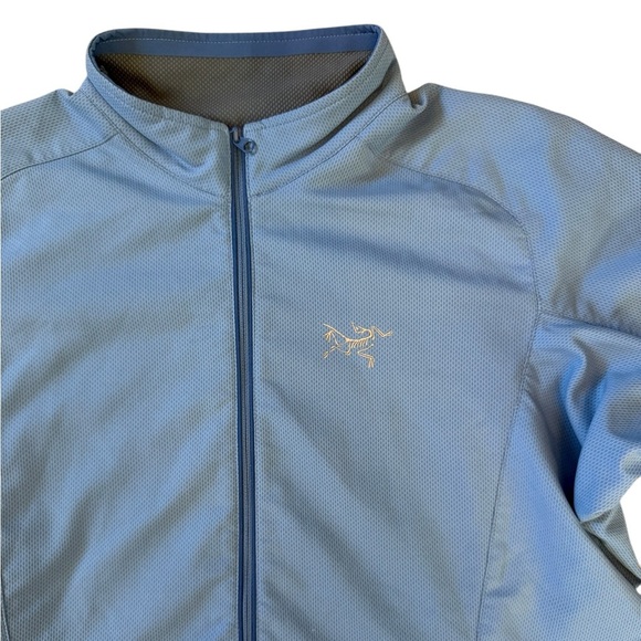 Arc’teryx Delta LT Zip Neck Women’s Pullover Light Blue Size L - Picture 3 of 6